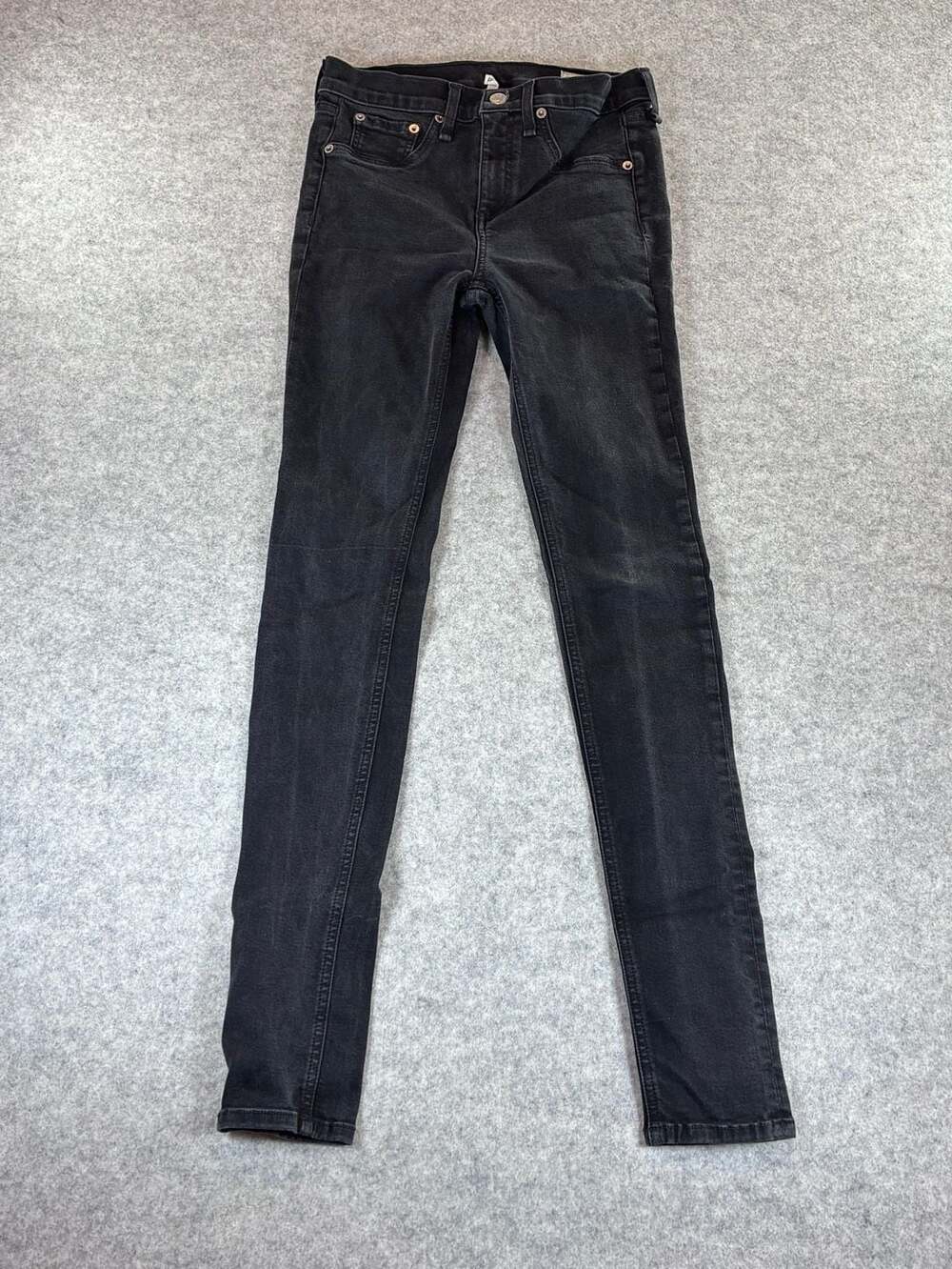 Rag & Bone Skinny Jeans Size 28 Black Stretch Denim Pants